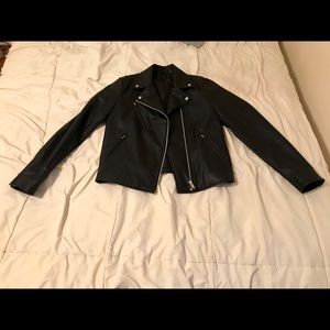 Uniqlo S Leather Jacket